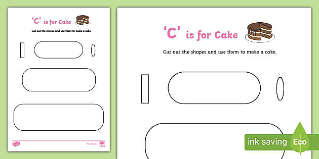 Cake  Printable Scrapbooking Kit (teacher made) - Twinkl