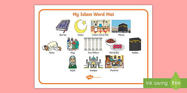 free-key-features-about-islam-word-mat-ks1-primary-resource