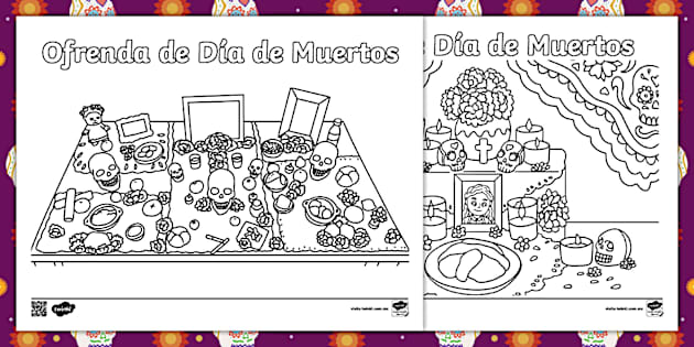 altar-de-d-a-de-muertos-para-colorear-teacher-made