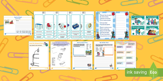 Back To School Activity Pack (teacher Made) - Twinkl