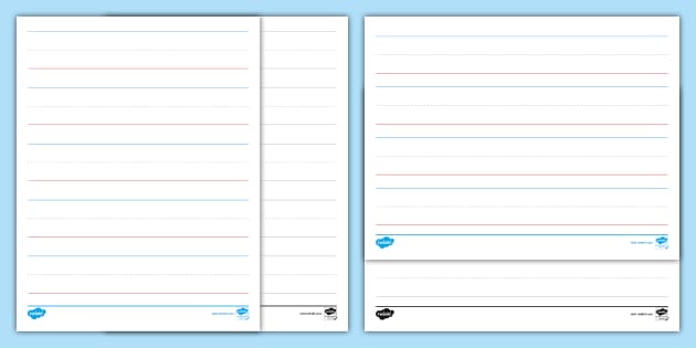Lined Paper Printable PDFs