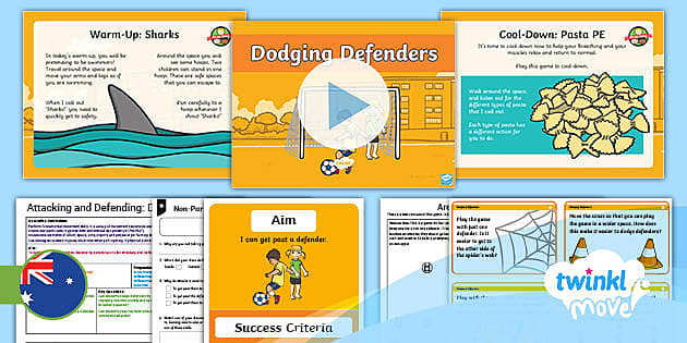 Year 1 Attacking and Defending Lesson 5: Dodging Defenders