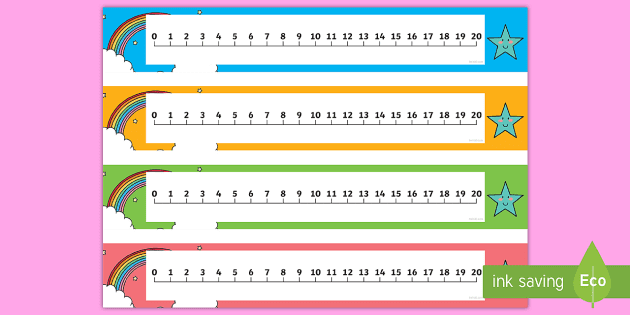 0 20 number line printable pdf resource teacher made