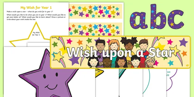 Wish Upon a Star Beginning of the Year Classroom Wish List Tool