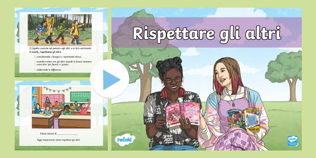 Si Può Nutrire Per Gli Altri PowerPoint: Rispettare gli altri (teacher made) - Twinkl