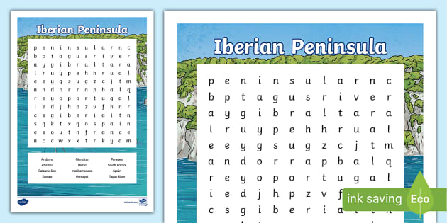 Iberian Peninsula Word Search Teacher Made Twinkl   T G 1646820664 Iberian Peninsula Word Search Ver 1 