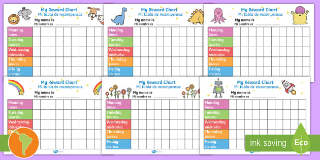 my reward chart