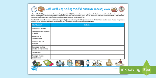 Staff Weekly Meal Planner - Staff Wellbeing (Teacher-Made)