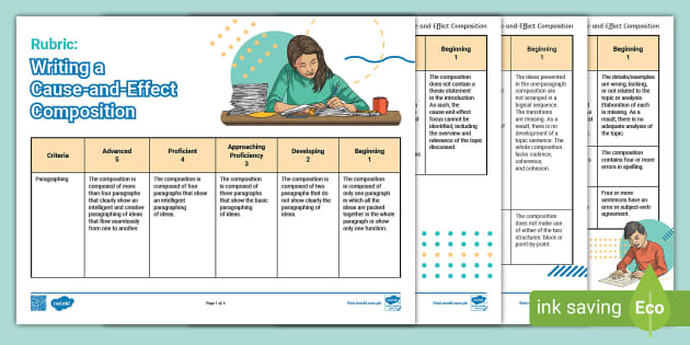 rubric-writing-a-cause-and-effect-composition-grade-6-twinkl