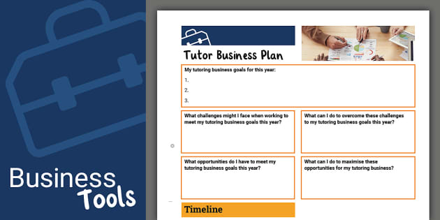 tutor services business plan