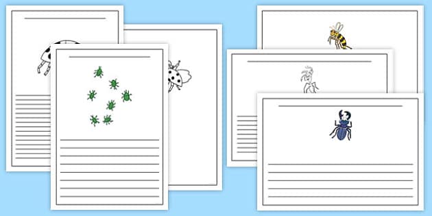 FREE! - Writing Frames to Support Teaching on The Bad Tempered Ladybird