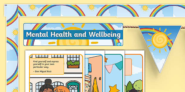 Mental Health And Wellbeing KS1 Display Pack - Twinkl