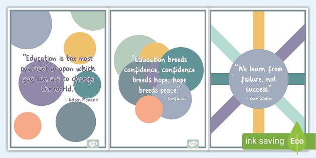 Staffroom Quote Posters (Hecho por educadores) - Twinkl