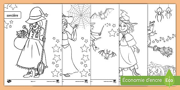 Happy Halloween Coloring Sheets (Teacher-Made) - Twinkl