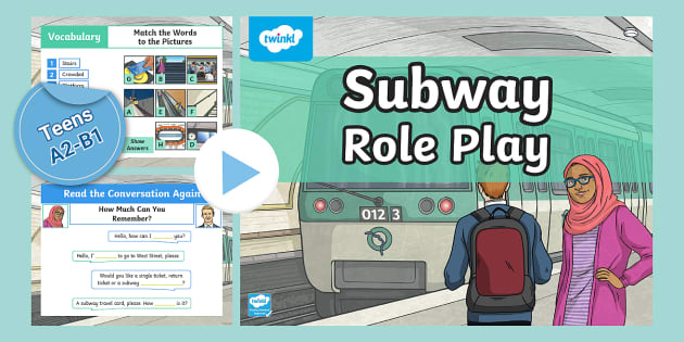 Train Station Role Play Pack (Teacher-Made) - Twinkl