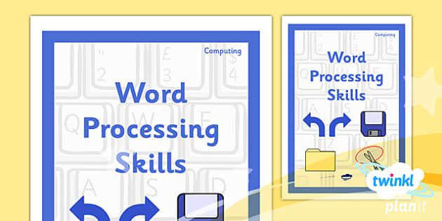 Computing: Microsoft Word Skills Year 3 Unit Book Cover