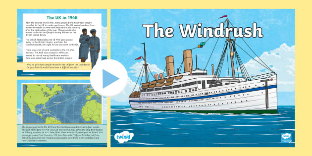 The Windrush PowerPoint (teacher made) - Twinkl