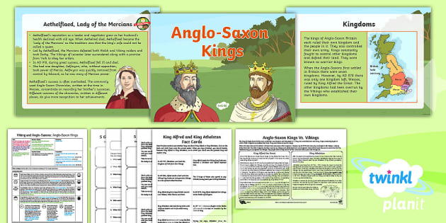 KS2 Anglo-Saxon Kings PlanIt Lesson Plan - Primary Resource