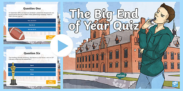 LKS2 The Big End of Year Quick Quiz (teacher made) - Twinkl