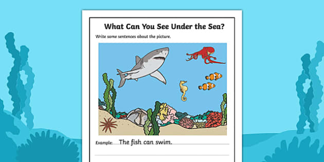 sea practice test creative writing