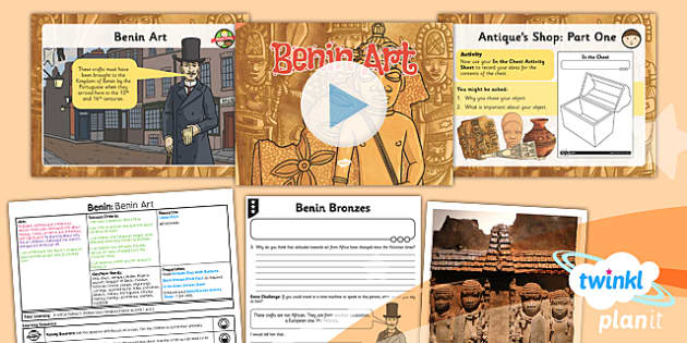 History: Benin: Benin Art UKS2 Lesson Pack 3 (teacher Made)