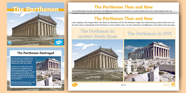 Ancient Greece: Temple: The Parthenon KS2 Teaching Pack