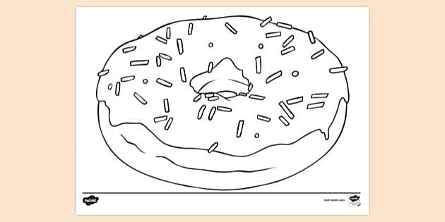 FREE! - Utensils Colouring Page - Primary Resources - Twinkl