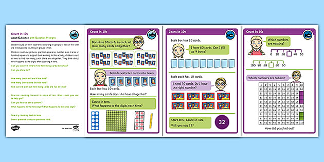 👉 White Rose Maths supporting Year 1 Count in 10s Mastery