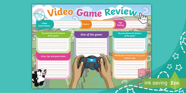 Game Reviews Template Free Download