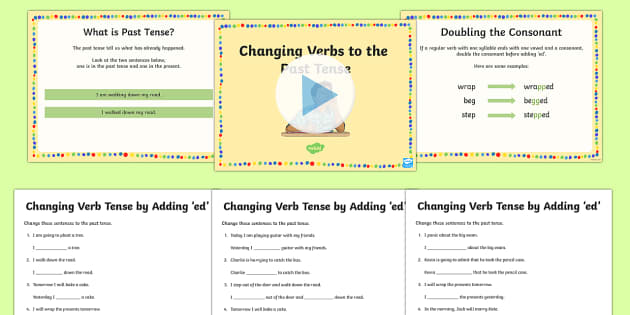 Past Form of Verbs List - Twinkl Primary Resources - Twinkl