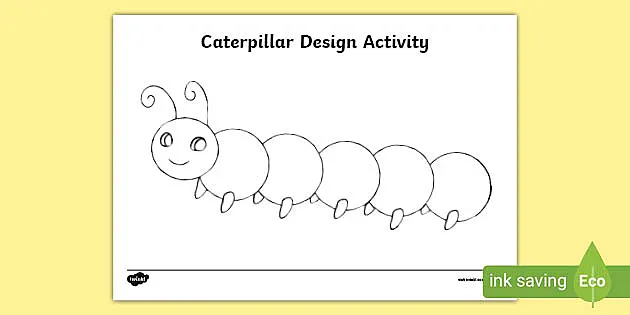 14+ Caterpillar To Color