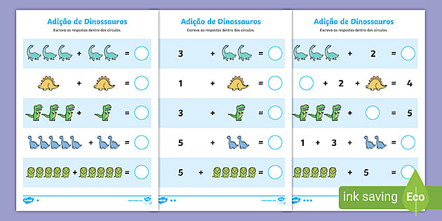 A adição e suas diferentes ideias - Planos de aula - 1º ano