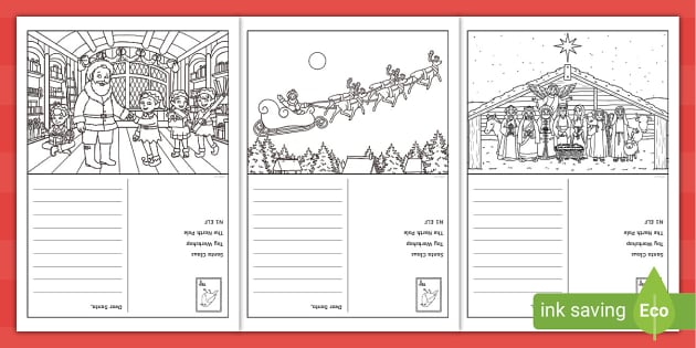 Valentine's Postcard Template (Teacher-Made) - Twinkl