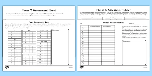 letters and sounds pdf assessment pack teacher made