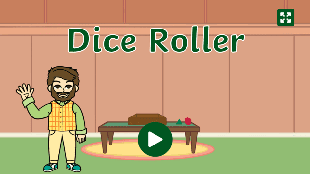 FREE! - 👉 Interactive 3D Dice Roller Game | Twinkl Go!