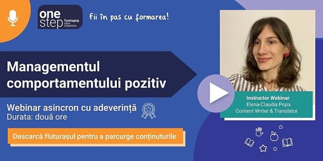 One Step: Managementul comportamentului pozitiv