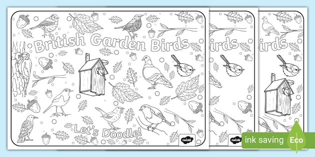 British Bird Stickers