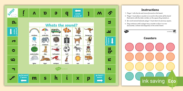 Printable Phonics Board Game Twinkl Profesor Hizo