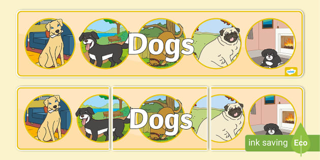 Dog Banner | Animal Display Resources | Twinkl,dogs - Twinkl