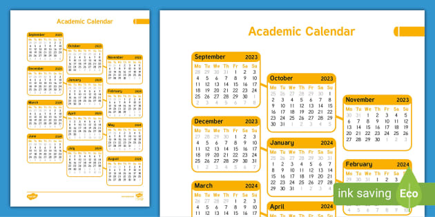 Calendrier et agenda 2024 (teacher made) - Twinkl