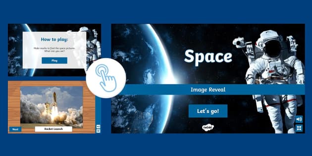 EYFS Space Image Reveal Interactive Game | Twinkl - Twinkl