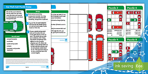 Car Parking Puzzle 2