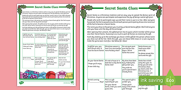 What Is Secret Santa?