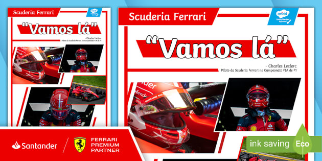 FREE! - Scuderia Ferrari: As partes do carro de F1 - Twinkl