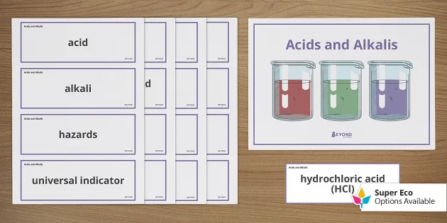 The pH Scale Cut & Stick Worksheet | KS3 Chemistry | Beyond