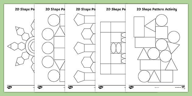 Gone Fishing 2D Shape Posters  First grade activities, Shape