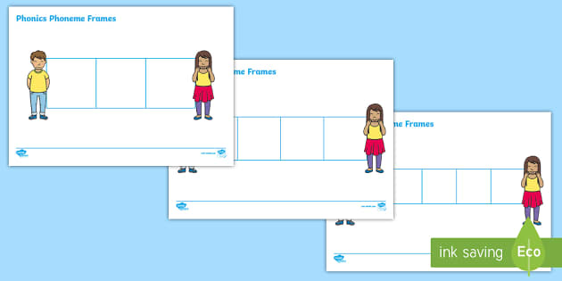 Phoneme Writing Frames (teacher made) - Twinkl