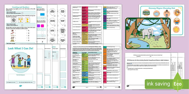 Kindergarten Nursery Baseline Assessment Activity Booklet