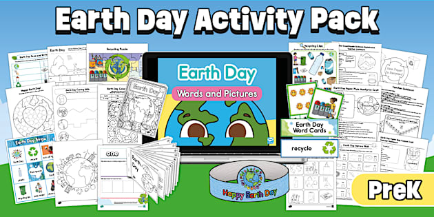 Prekindergarten Earth Day Activity Pack
