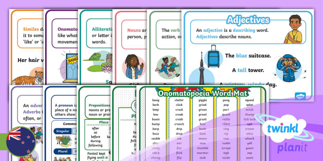 Level 2 Writing Language Features Optional Display Resources